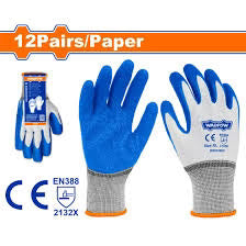 WADFOW Textured Latex Coated Safety Gloves XL WXG3802 Wadfow